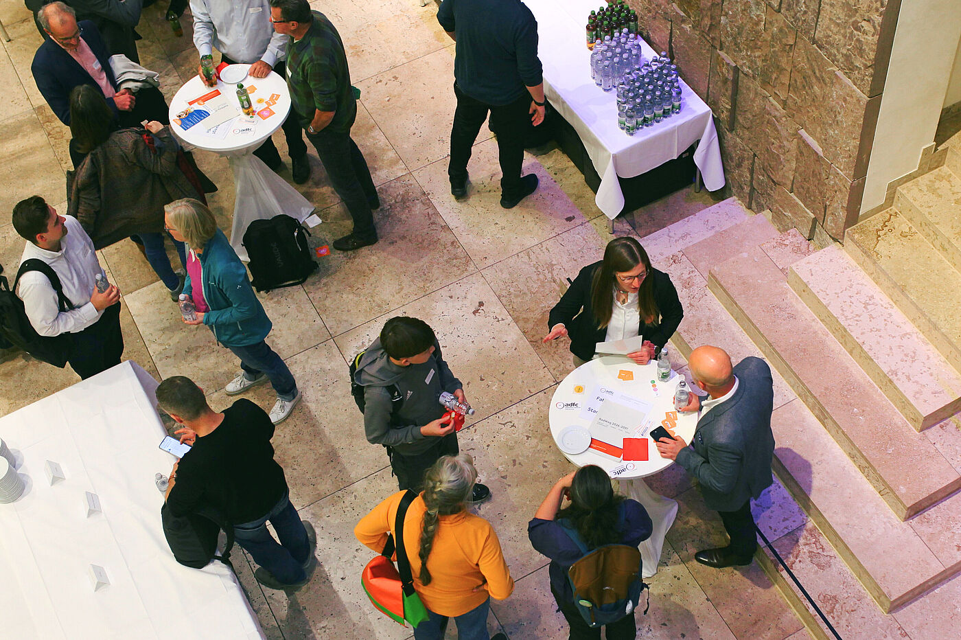 VpA_3 Verkehrspolitischer Abend "Wirtschaftsfaktor Fahrrad": ADFC im Gespräch mit Gästen