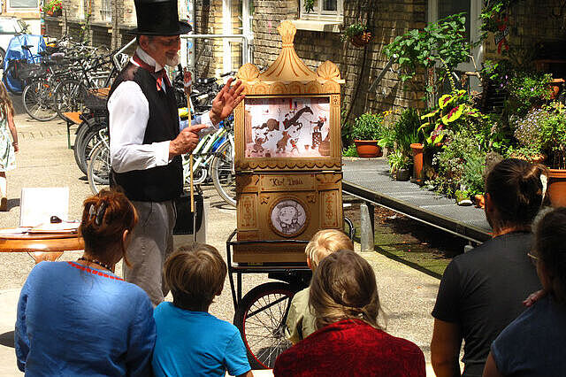 Auftritt am Geburtsort des Erfinders der Laufmaschine in Karlsruhe